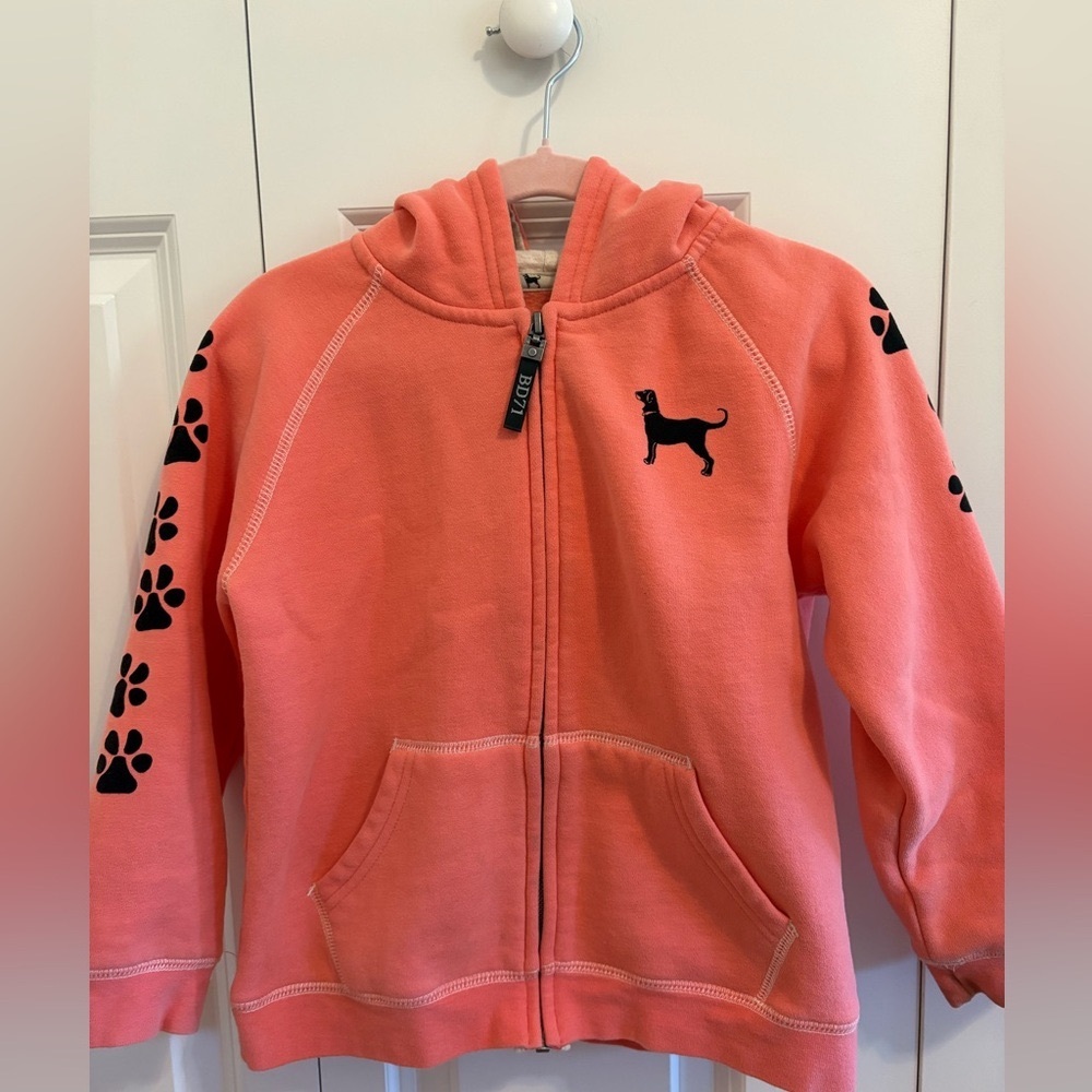 The Black Dog Coral Zip-Up Hoodie Girls 5